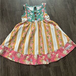 Sweet honey floral dress